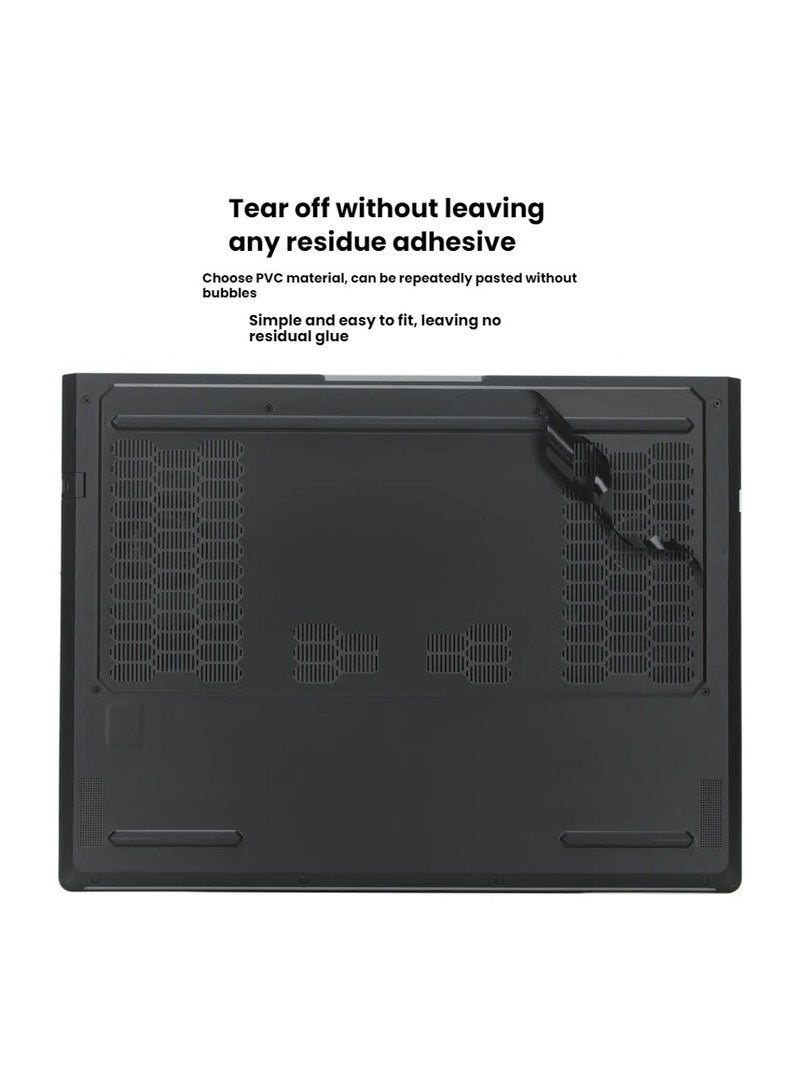 general Laptop Sticker Sleeve for Legion Y9000P IAX10H 2025, Laptop Scratch Resistant Stickers 3-Sided Laptop Film Laptop Film - Image 4