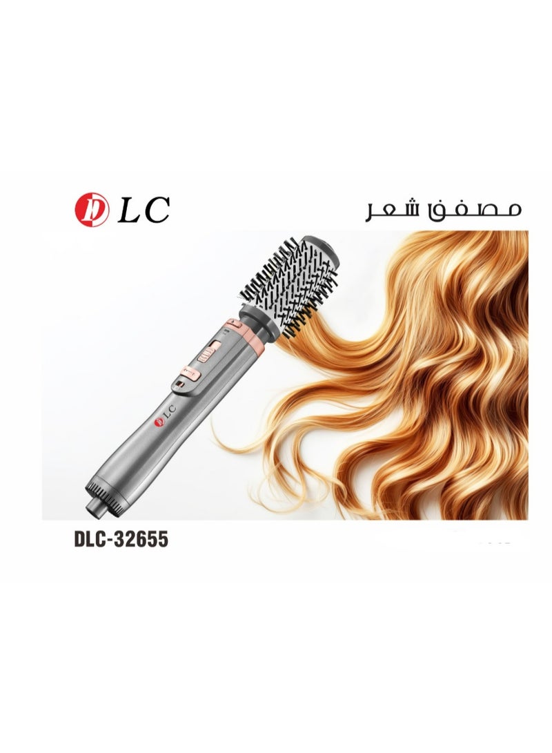 دي إل سي  فرشاة فرد الشعر الكهربائية ومشط فرد الشعر ومكواة تجعيد الشعر