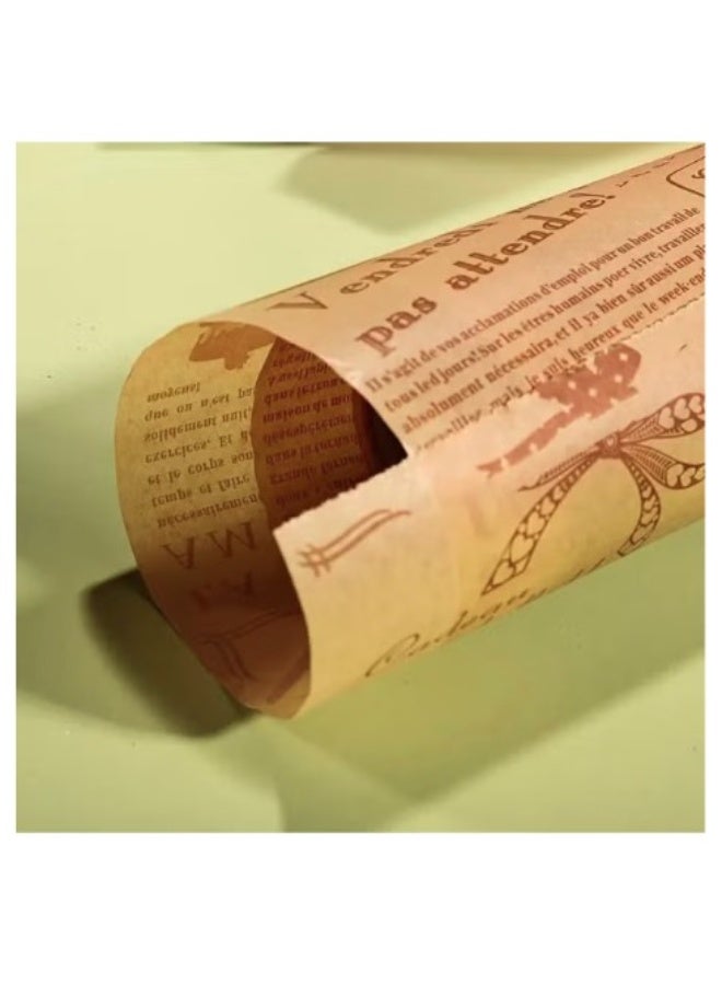 eBasket Non-Stick Baking Paper Roll 10m x 30cm – Heat Resistant Parchment Paper for Oven, Greaseproof & Oil-Free Cooking, Perfect for Cookies, Cakes & Pastries, Easy Release & Easy Cleanup - Image 2