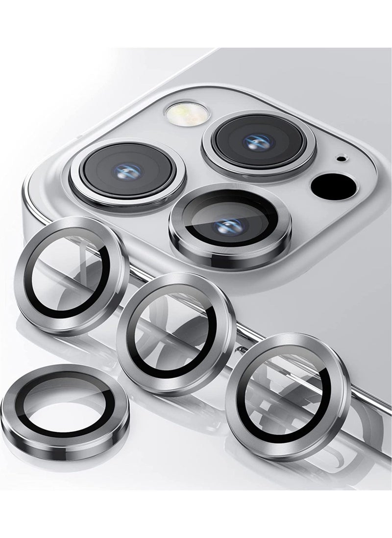 Raxoom iPhone 13 Pro Max (6.7 inch)/ (6.1 inch) Camera Lens Protector,Anti Scrach HD Tempered Glass Metal Screen Protector - Image 1