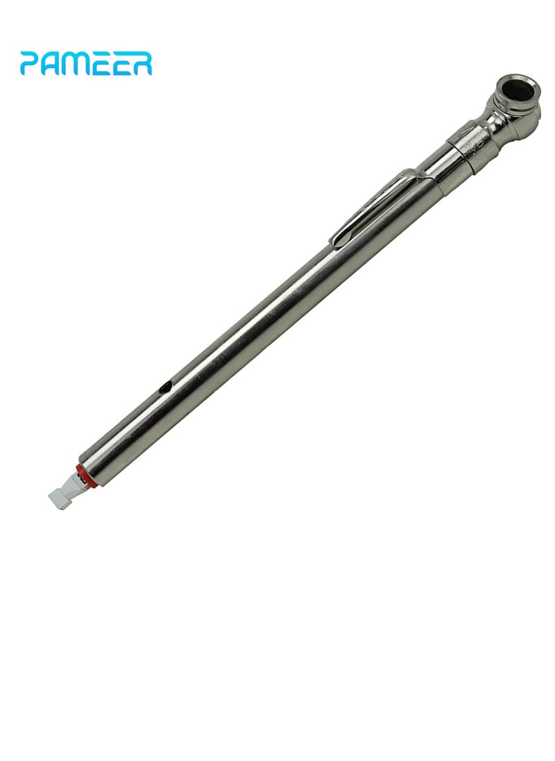 PAMEER Car Tyre Single Chuck Head Pencil Tire Pressure Gauge Air Pressure Test Meter Gauge Pen  - Image 1