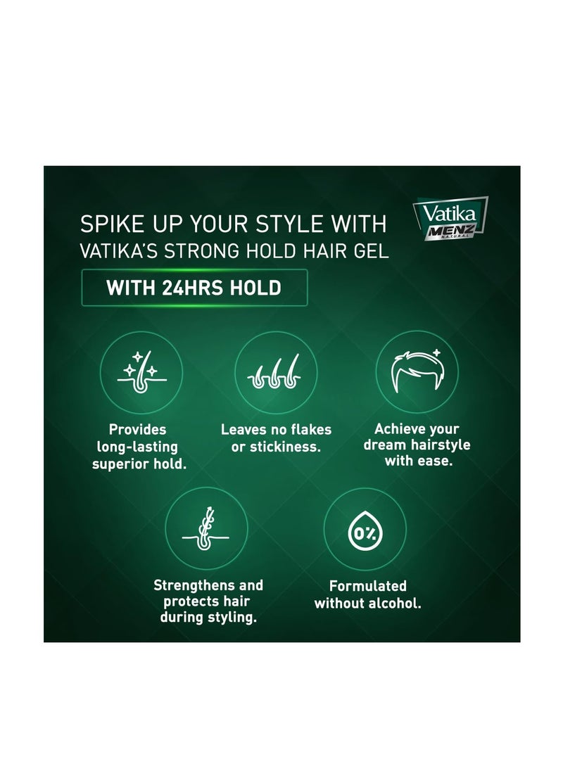 VATIKA - Menz Strong Hold Hair Gel 250 ml - Image 1