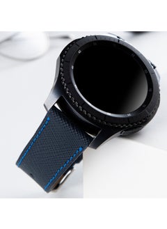 Vagave Samsung Galaxy Watch 4 - 5 - 6 Watch 6 Classic 40MM 43MM 44MM 47MM Watch 5 / Watch 5 Pro 40 44 45 Watch 4 40 42 44 46MM 20MM Leather Strap  - Image 1