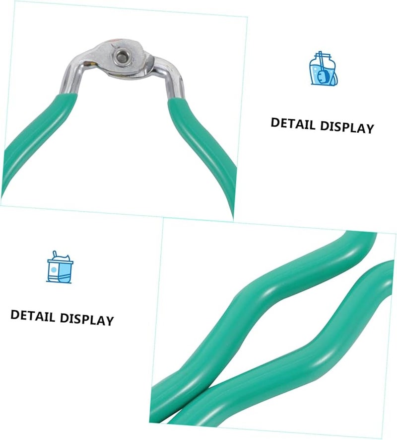 Deep Green Foldable Anti Scald Clip Bottle Lifter For Safe Food Handling - Image 4