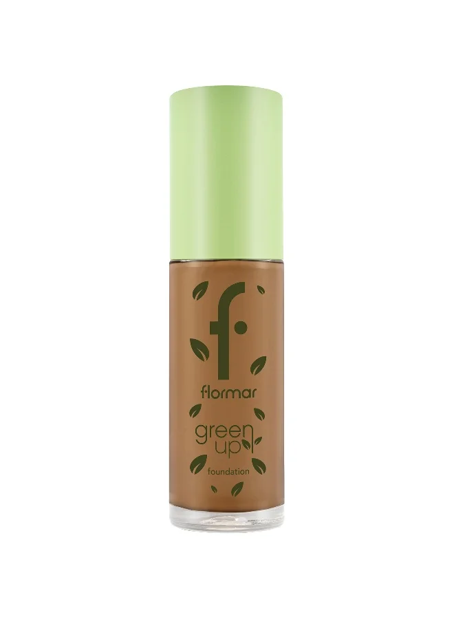 flormar Green Up Foundation - 120 Dark Cramel