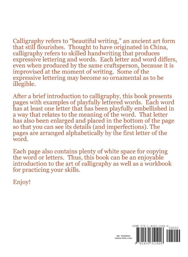 Playful Letters: The Fun of Calligraphy  - Image 2