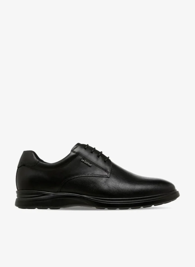 Le Confort Men Leather Lace-Up Derby Shoes