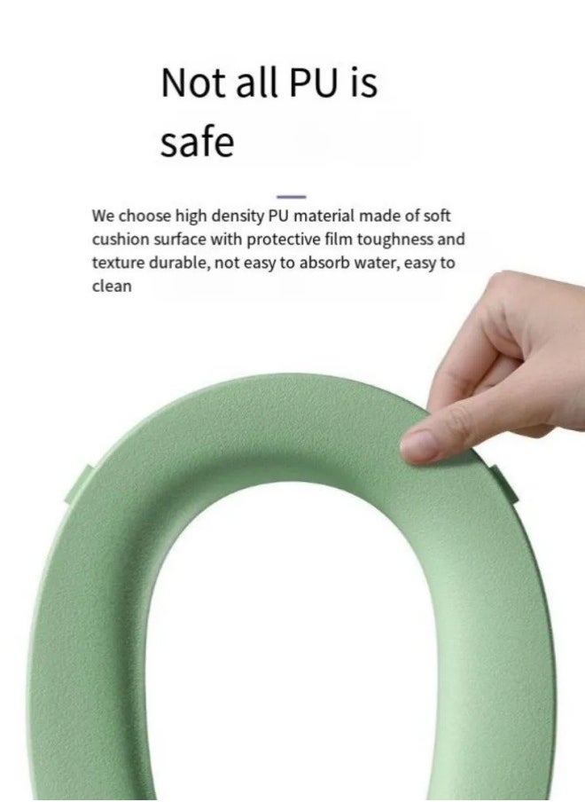 Generic - Potty Training Toilet Seat For Children Frog Shape For Toddler With Backrest And Handles Portable Frog Pattern Travel Potty Removable Bedpan For Children 1 6 Years Old (Blue) - Image 1