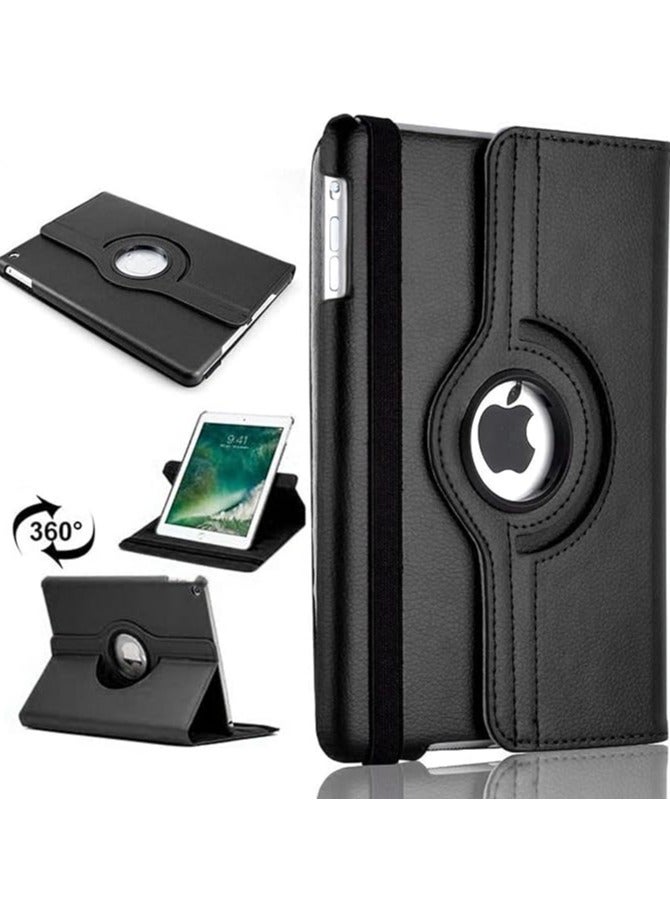 erorex Rotating Case for iPad Pro 12.9 inch [1st/2nd Gen 2015/2017],360 Degree Stand [Auto Sleep/Wake] Folio Leather Smart Cover (black) - Image 5