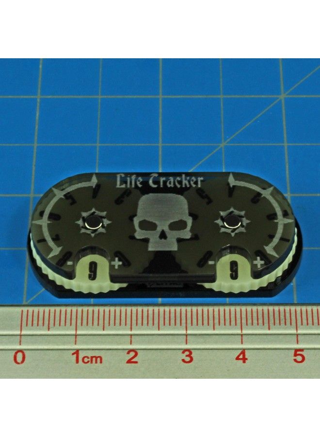 LITKO Life Counter Wheel ; Point Tracker Dial ; 0 99 ; Compatible With Magic: The Gathering ; Swamp (Black) - Image 4