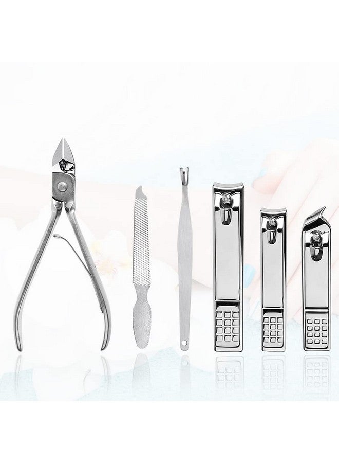 Yougai Nail Clippers Set 18 Pieces Stainless Steel Manicure Kit Professional Grooming Kits Nail Care Tools With Luxurious Travel Case - Image 2