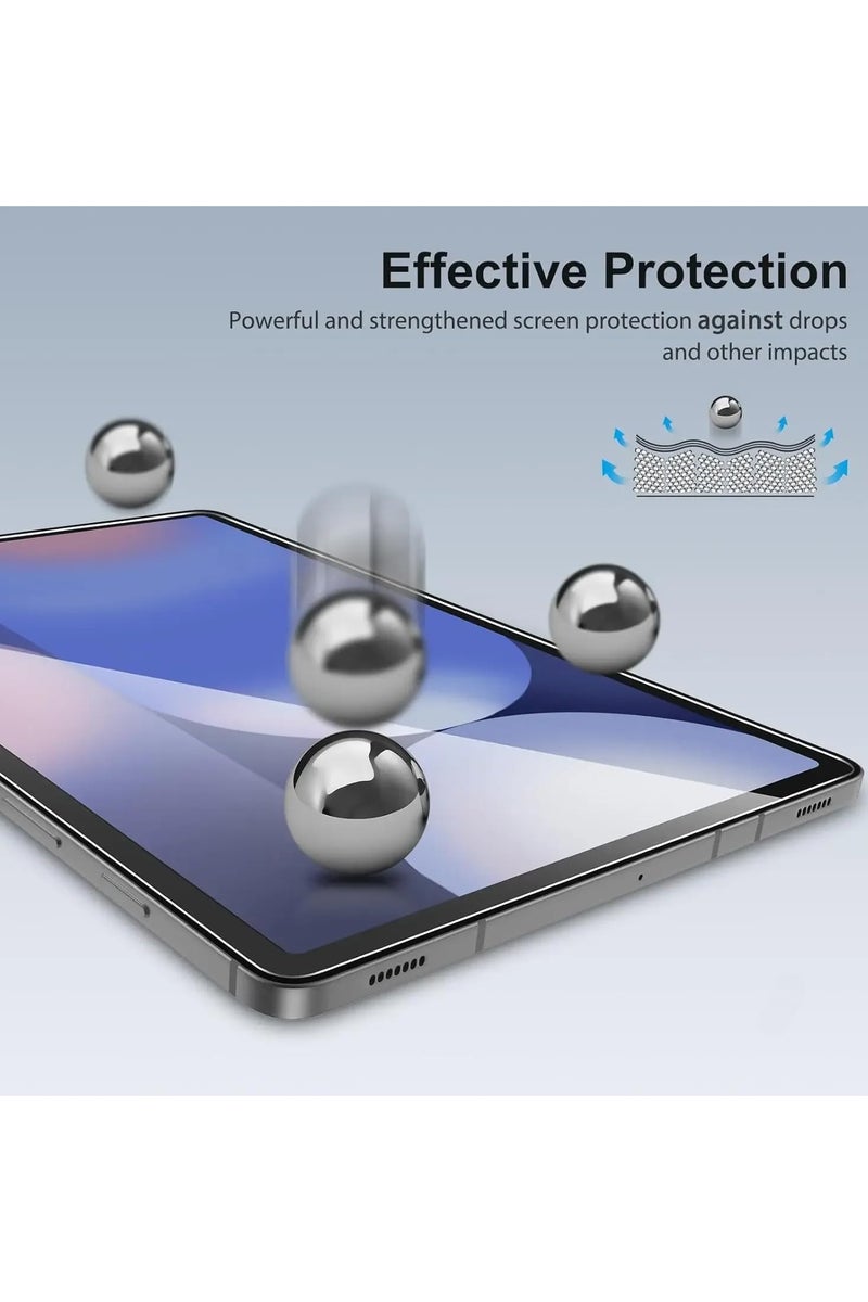 2-pack screen protector compatible with Samsung Galaxy Tab S11 2025 (SM-X730/X736B) 11-inch, 9H hardness, scratch-resistant, tempered glass film, high-definition transparency - Image 2