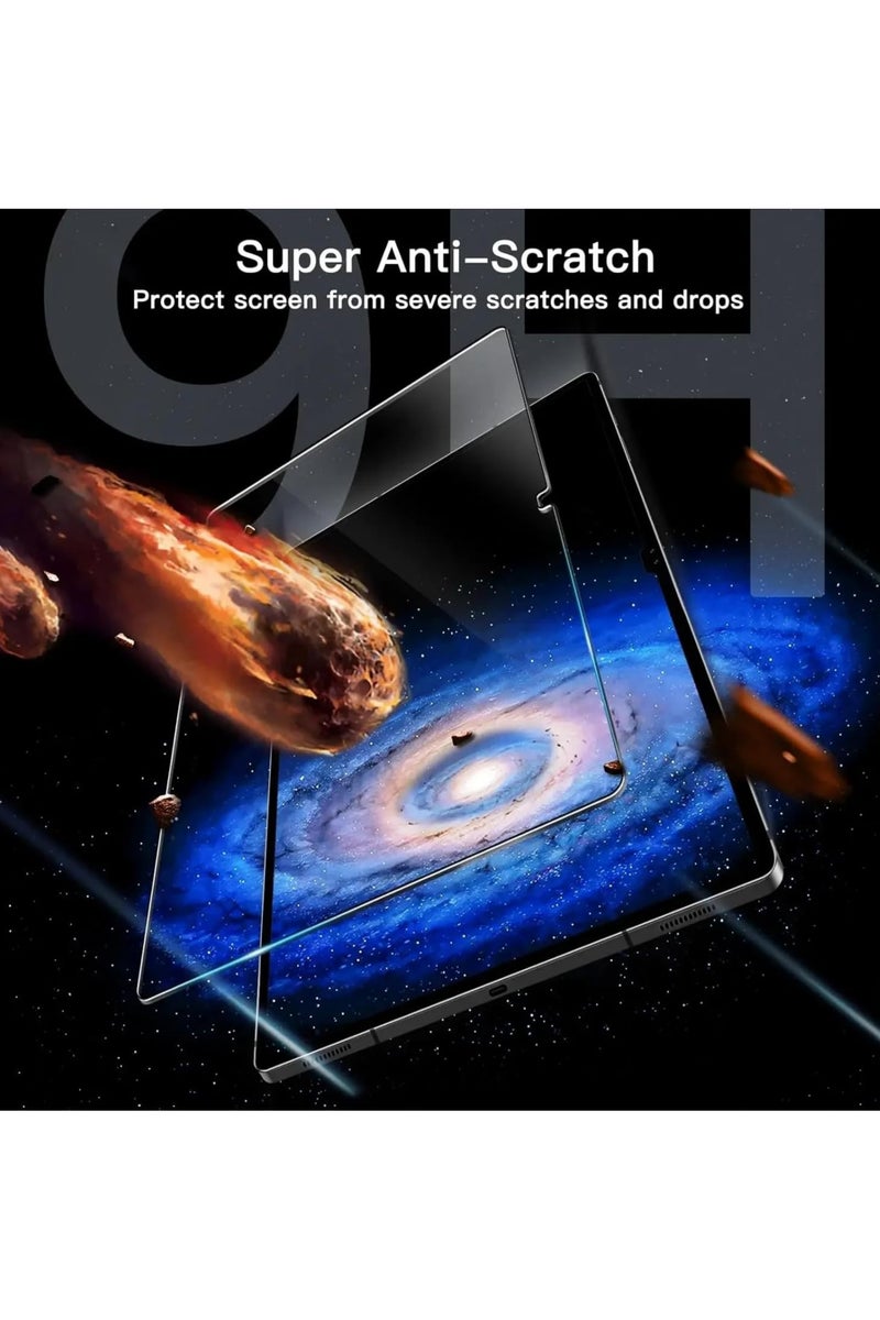 2-pack screen protector compatible with Samsung Galaxy Tab S11 2025 (SM-X730/X736B) 11-inch, 9H hardness, scratch-resistant, tempered glass film, high-definition transparency - Image 3