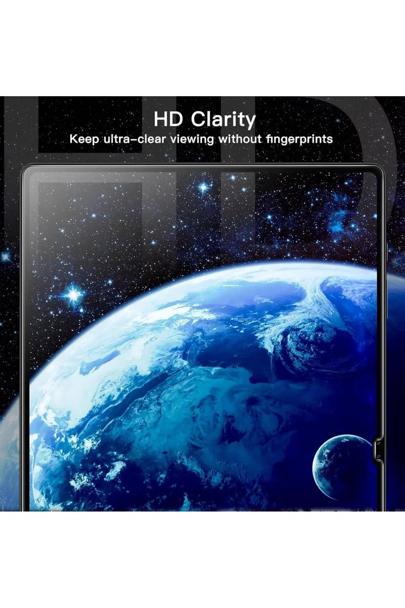 2-pack screen protector compatible with Samsung Galaxy Tab S11 2025 (SM-X730/X736B) 11-inch, 9H hardness, scratch-resistant, tempered glass film, high-definition transparency - Image 5