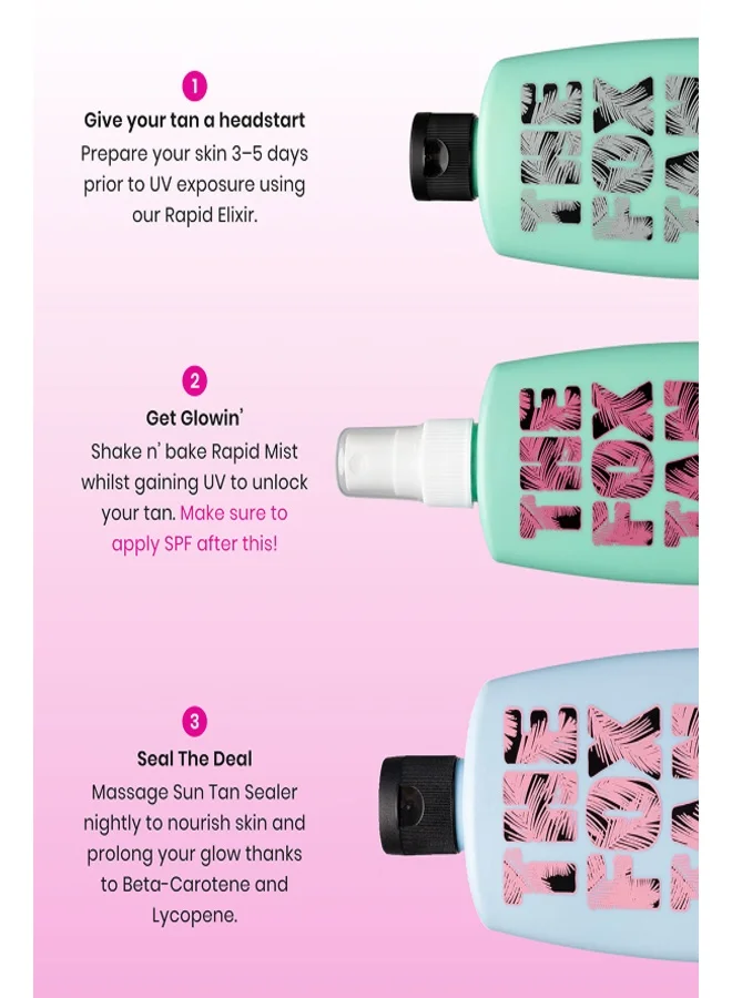 The Fox Tan THE TRIPLE THREAT Value bundle of 3 Items