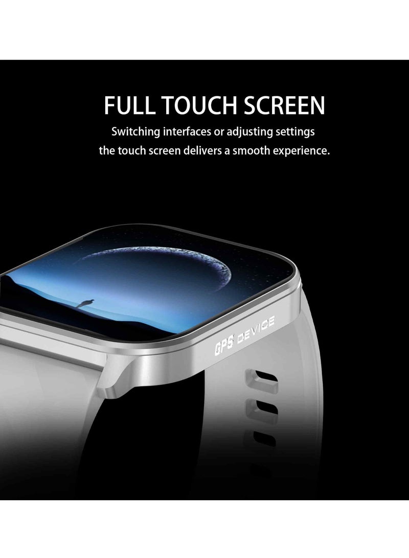 RollsTimi  2025 New Style Sports Bluetooth Smart Watch, Smart Wearable Device, Equipped with 360mAh Large-Capacity Battery, 2.01-Inch HD Full Touch Large Screen, Daily Waterproof, DIY Personalized Watch Face, RT EX300 - Image 3