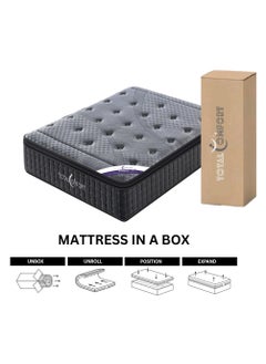 TOTAL COMFORT Total Comfort Budapest Pocket Spring Mattress I Thickness 30cm I with Latex foam I 5 Zone Pocket Spring Support System  - Image 4