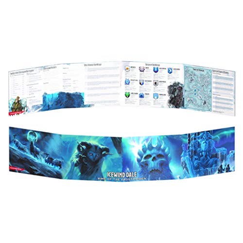 Gale Force Nine Icewind Dale: Rime of The Frostmaiden - DM Screen, Multicolor (GF973714) - Image 1