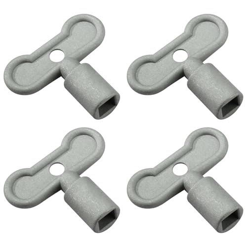 Aulpq 5/16 in Sillcock Key, 80132, Water Key, Water Spigot Key, Water Shut Off Key, Outdoor Faucet Handle,-4 Pcs. - Image 1
