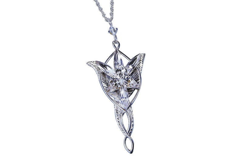 The Noble Collection The Arwen Evenstar Pendant Silver Plated