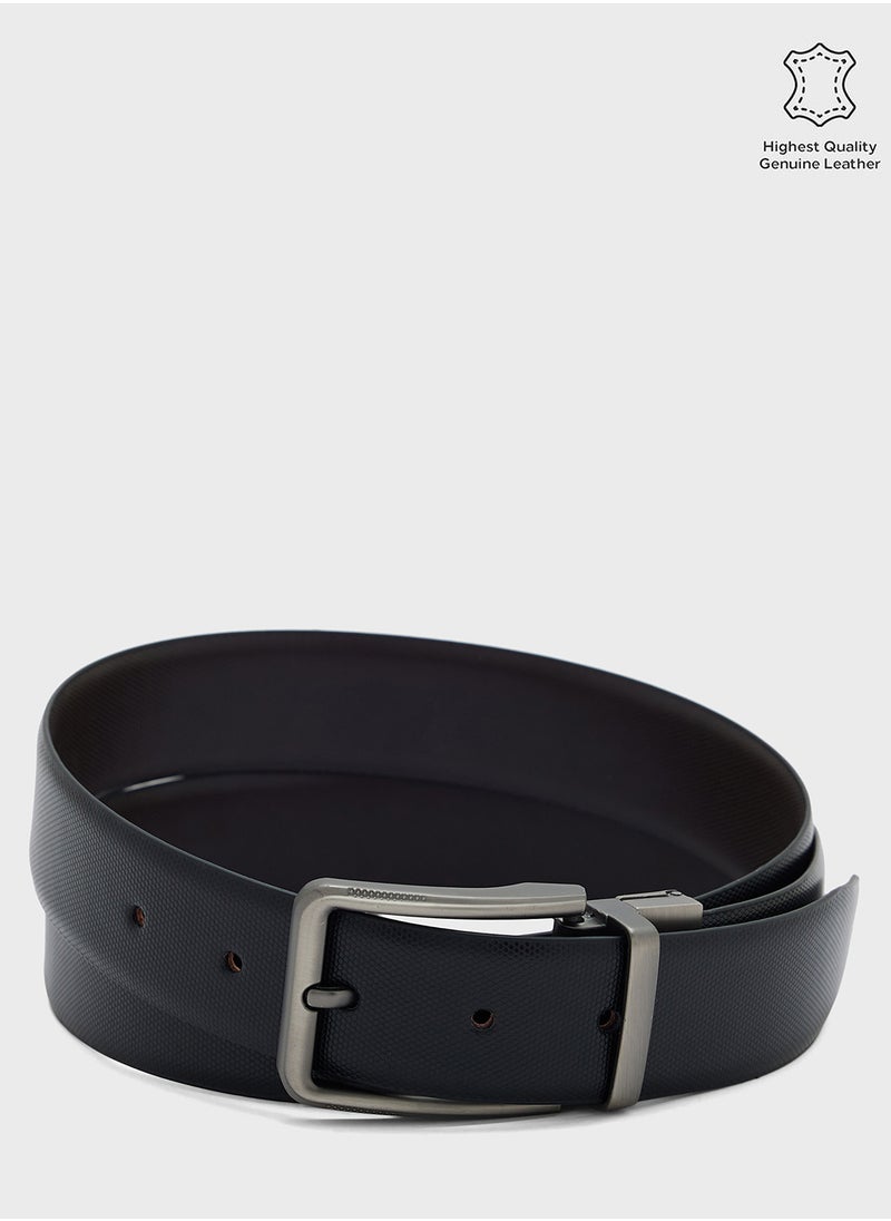 Robert Wood Faux Leather Reversible And Resizable 35Mm Formal Belt  - Image 1