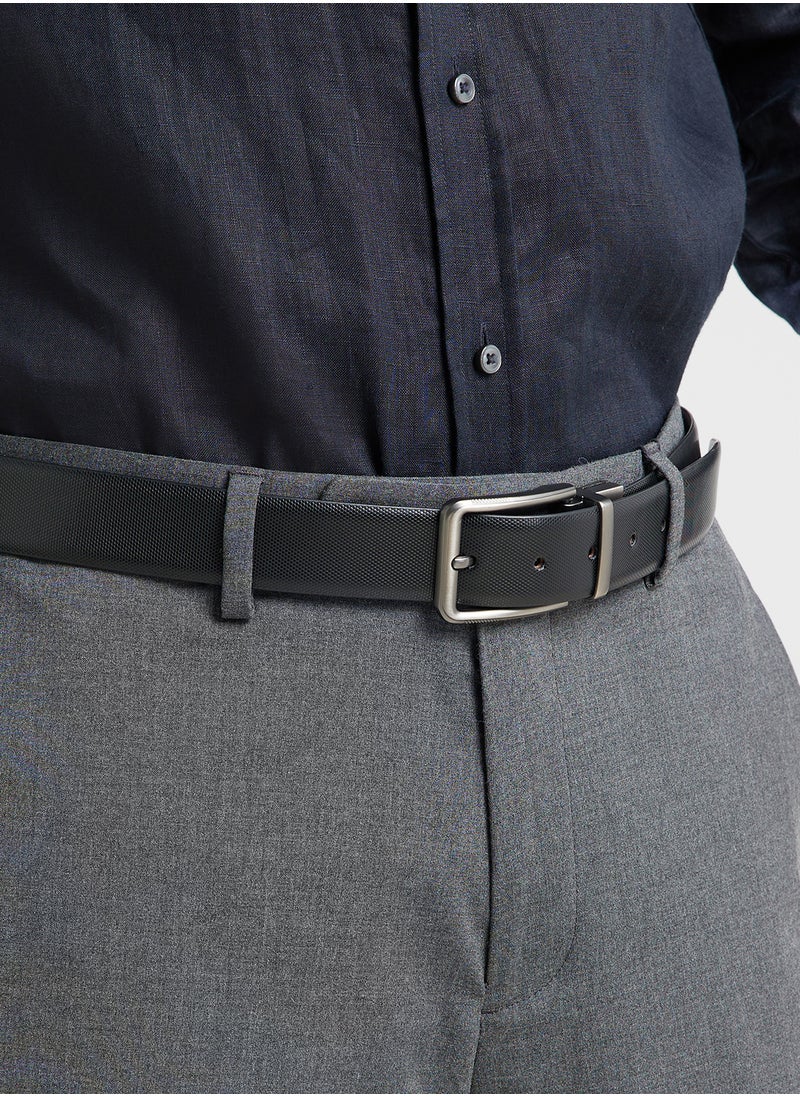 Robert Wood Faux Leather Reversible And Resizable 35Mm Formal Belt  - Image 5