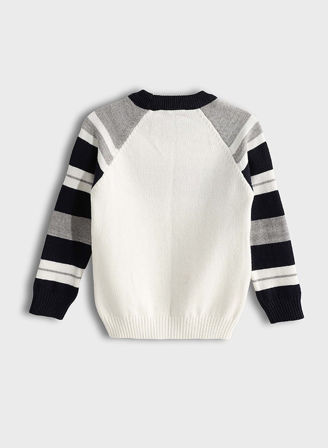 ريد سيركل بلوفر أطفال برقبة مزدانة مستديرة - Image 2