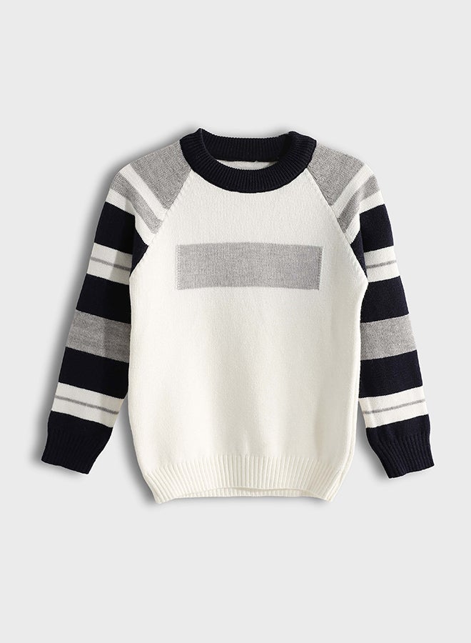 ريد سيركل بلوفر أطفال برقبة مزدانة مستديرة - Image 1