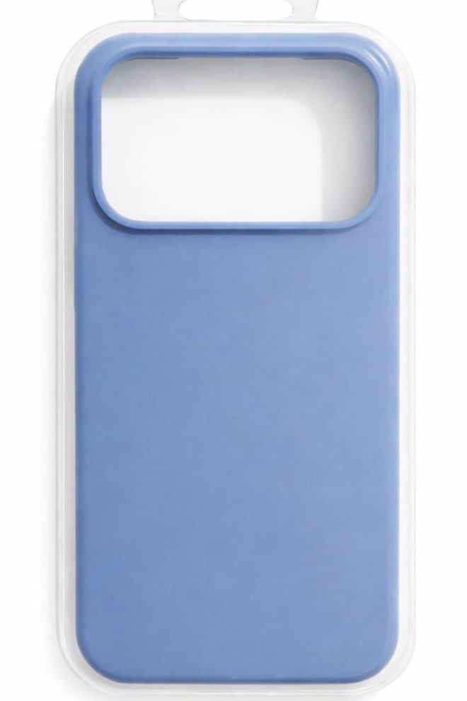 iPhone 17 pro Silicone Case – Slim Shockproof Protective Back Cover, Soft & Lightweight, Slate Blue