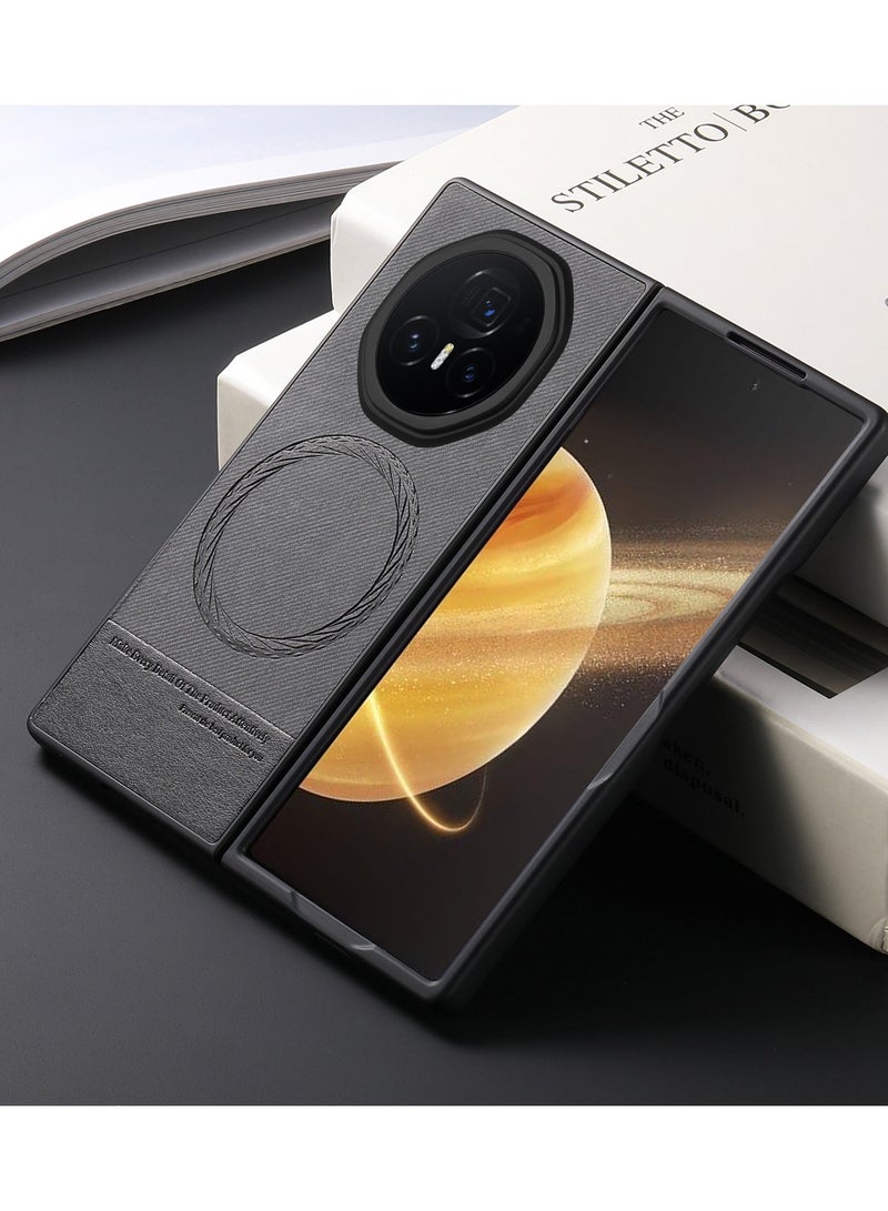 Case for Honor Magic V3 (2024), Magnetic Frosted Foldable Anti-fall Phone Case, Compatible with Wireless Charging, Ultra-thin Shockproof Protective Cover - Image 2