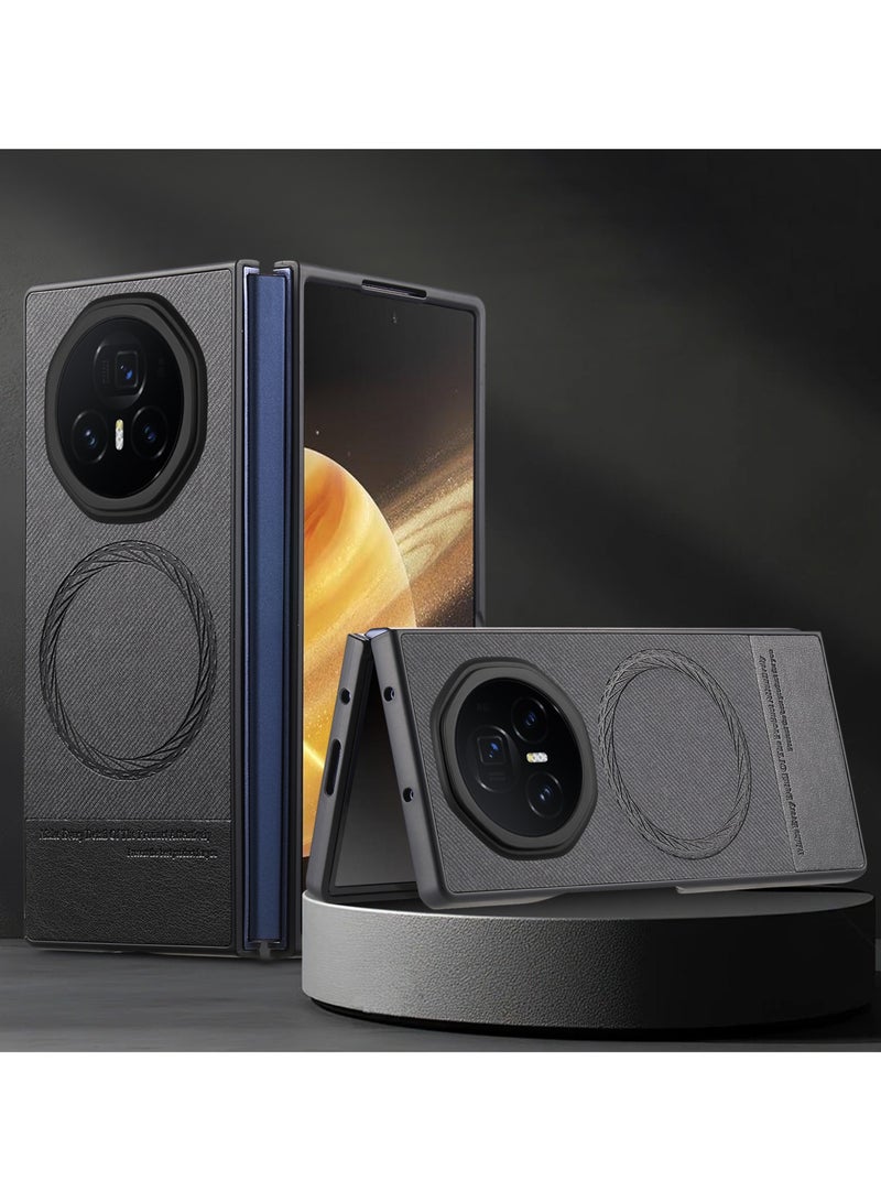 Case for Honor Magic V3 (2024), Magnetic Frosted Foldable Anti-fall Phone Case, Compatible with Wireless Charging, Ultra-thin Shockproof Protective Cover - Image 1