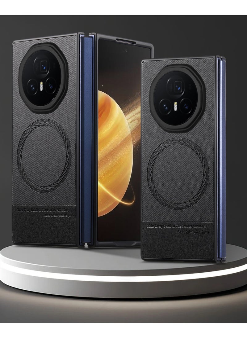 Case for Honor Magic V3 (2024), Magnetic Frosted Foldable Anti-fall Phone Case, Compatible with Wireless Charging, Ultra-thin Shockproof Protective Cover - Image 5