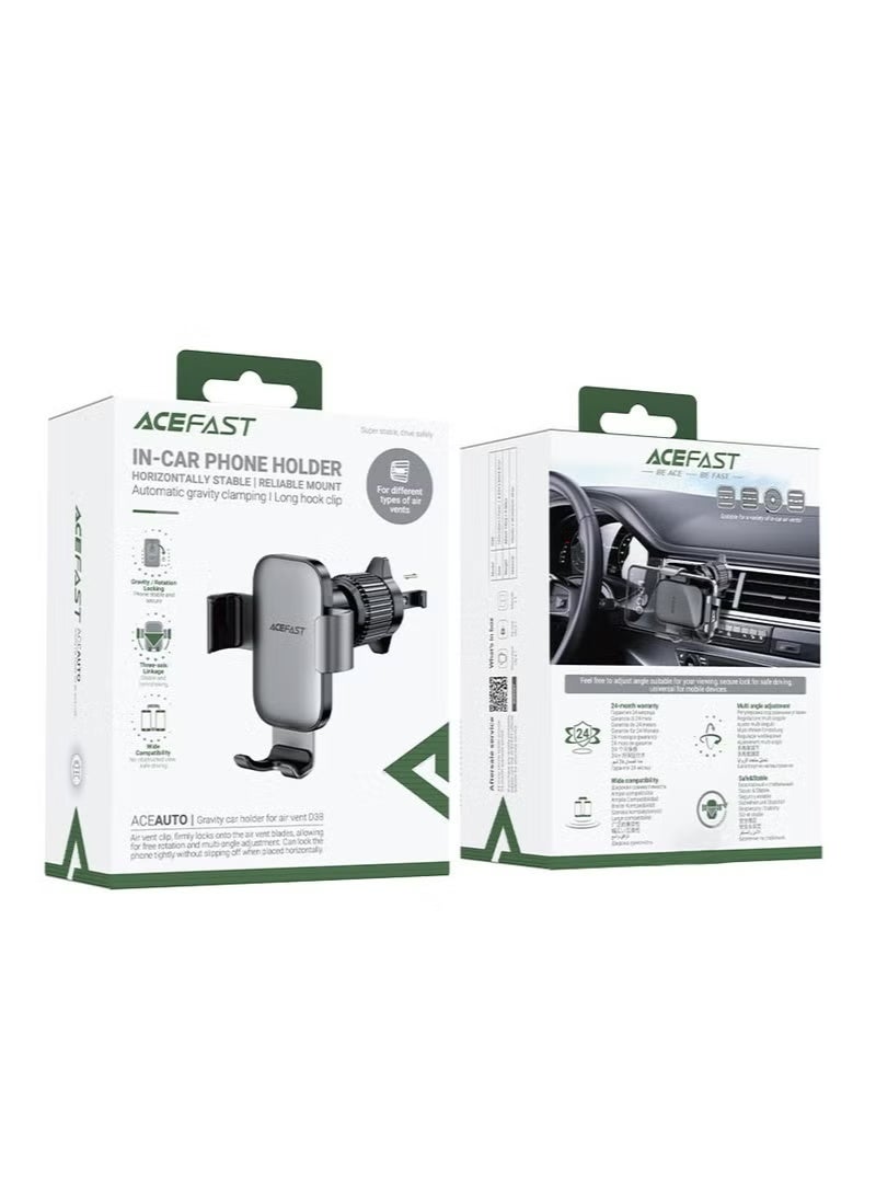 ACEFAST D38 Gravity Car Holder for Air Vent - Image 3