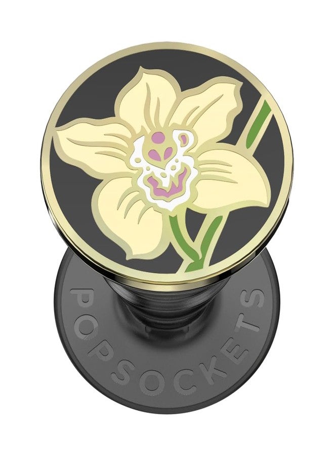 POPSOCKETS قبضة هاتف بوب سوكيتس مع قاعدة قابلة للتوسيع، قبضة لاصقة، مينا - زبدة الأوركيد - Image 1