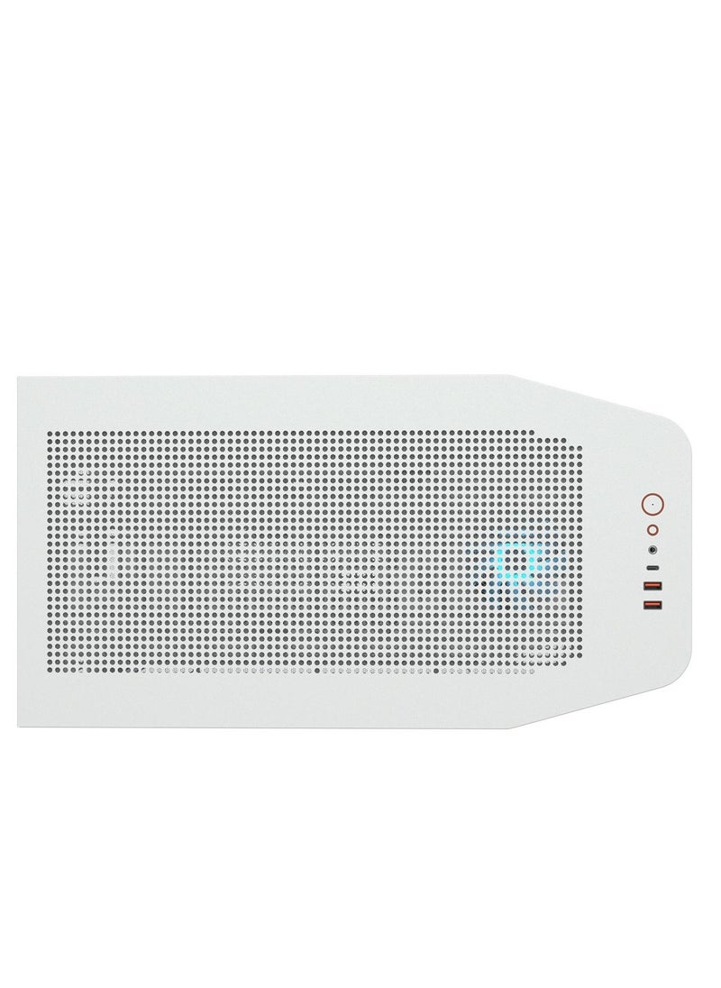 Cougar - FV270 MidTower E-ATX Case, 420mm GPU supported,Build-in ARGB PWM Fans,Breathe Streams,Prism of Light,Filter Guard, Tool-Less Bracket, Center Stage,Cable Management (Non-RGB, White) - Image 1