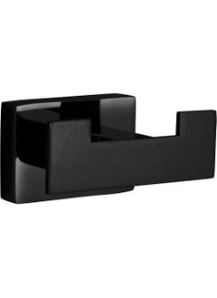 Saray Banyo Saray Bathroom Nova Black 2-Piece Bathrobe Hanger  - Image 1