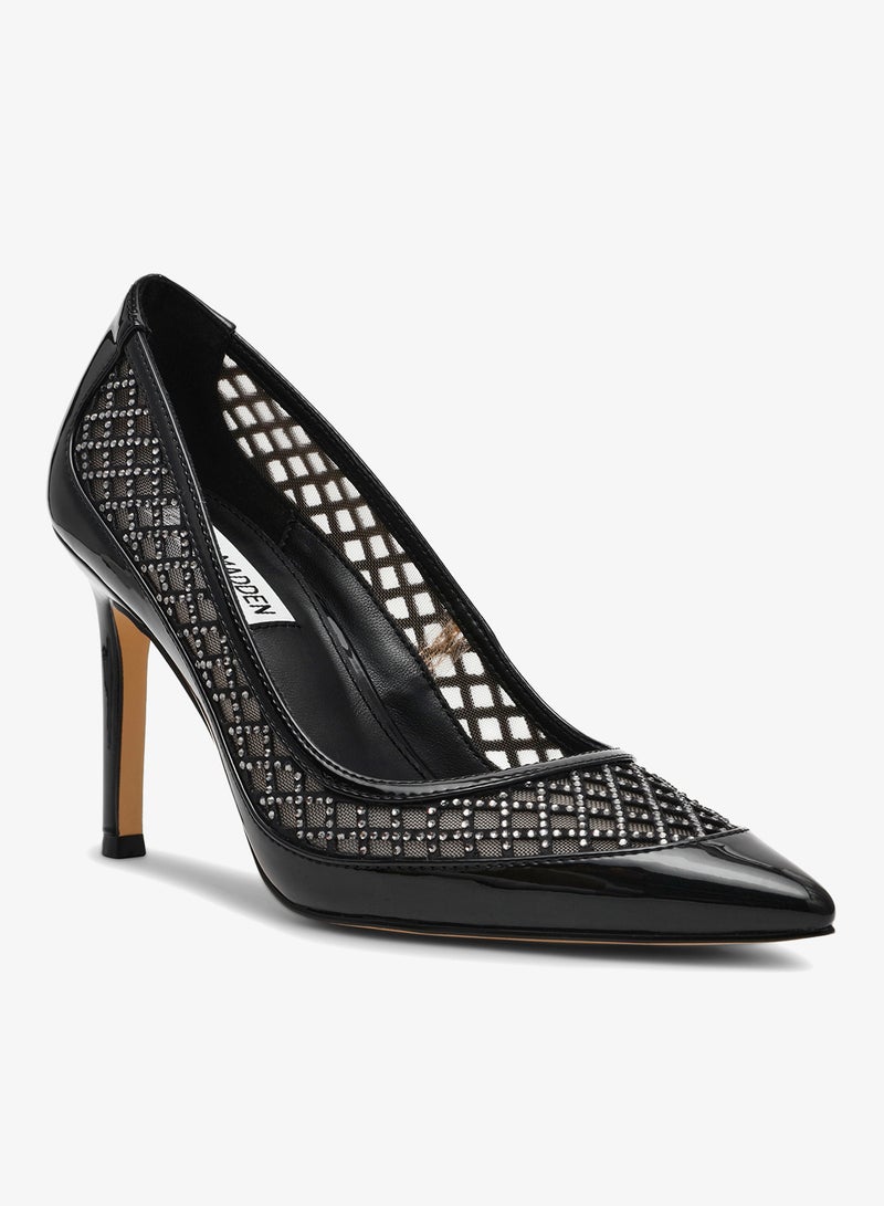 STEVE MADDEN SAXXON Embellished Pointed Toe Pumps - Image 1