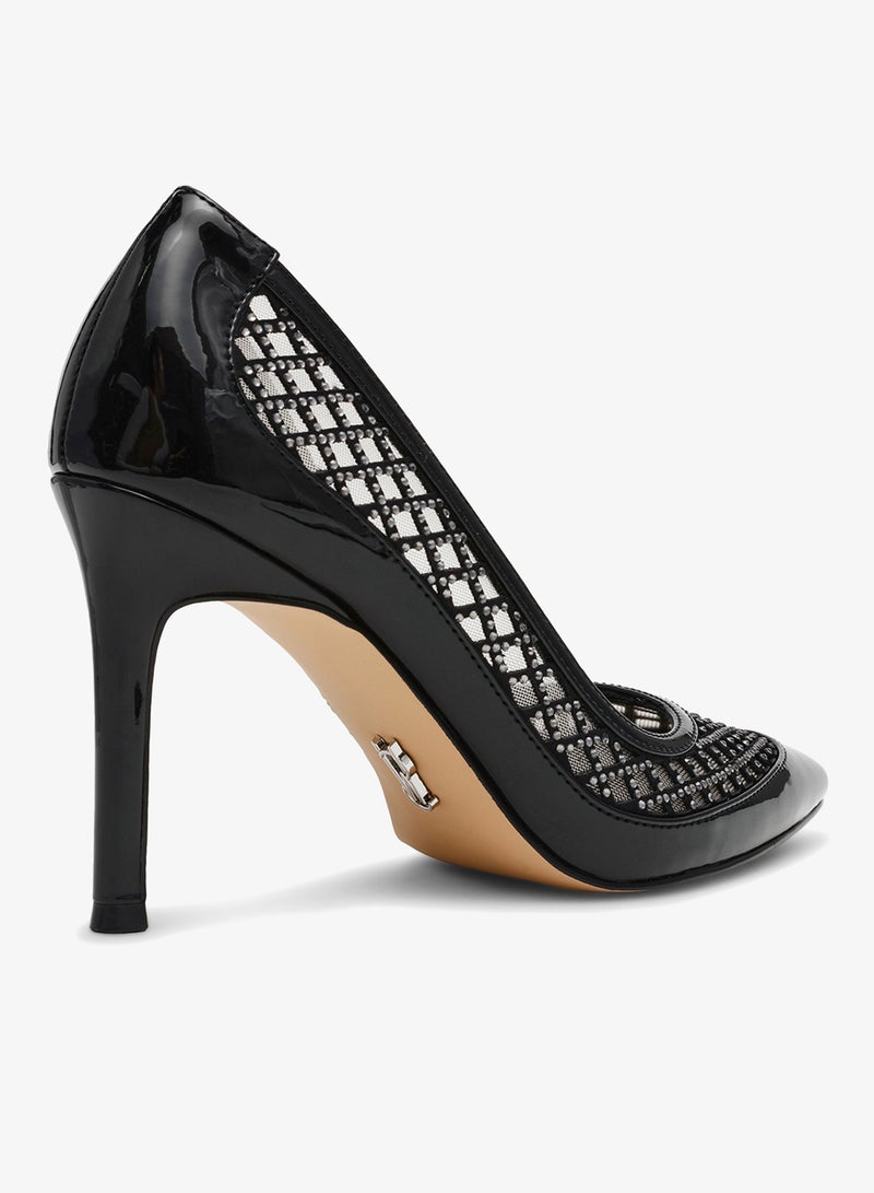 STEVE MADDEN SAXXON Embellished Pointed Toe Pumps - Image 3
