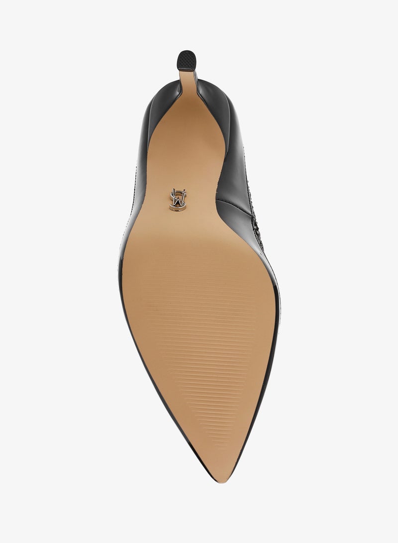 STEVE MADDEN SAXXON Embellished Pointed Toe Pumps - Image 5