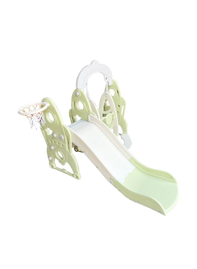 شيانغ يو ثلاثة من كل واحد من الأطفال المنزلقين مجموعة الارجوحة المنزلقة للأطفال المنزلقة البلاستيكية - Image 1