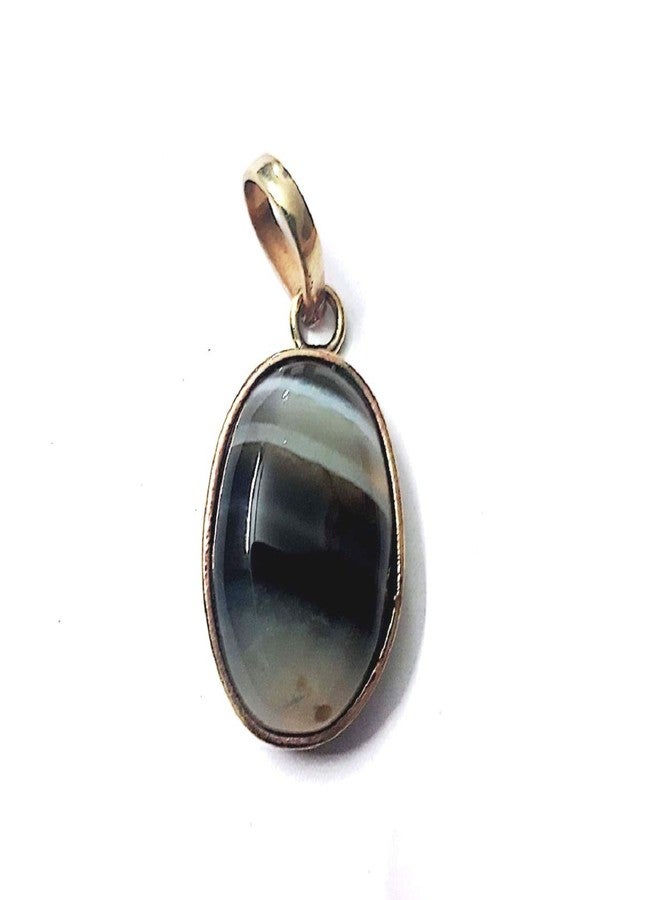 Numeroastro Original & Natural Sulemani Hakik| Agate Pendant (1 Pc) - Image 1