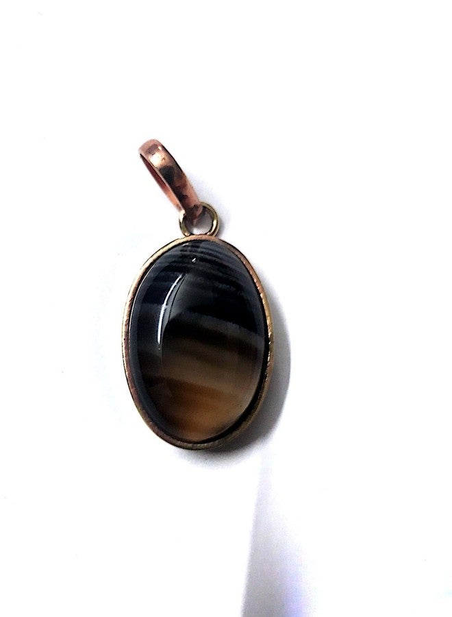 Numeroastro Original & Natural Sulemani Hakik| Agate Pendant (1 Pc) - Image 2