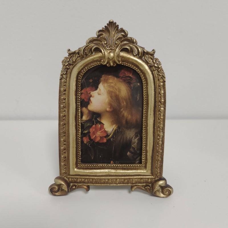 Retro European High-End Popular Po Frame A4 Gold Decoration 6. Multi-Size Pos - Image 4