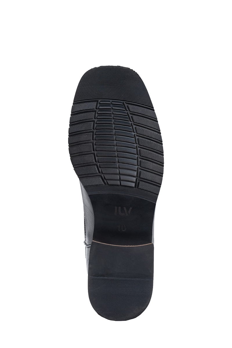 IUV Cowboy Boots For Men Western Boot Durable Classic Embroidered Square Toe Traditional Boots - Image 5