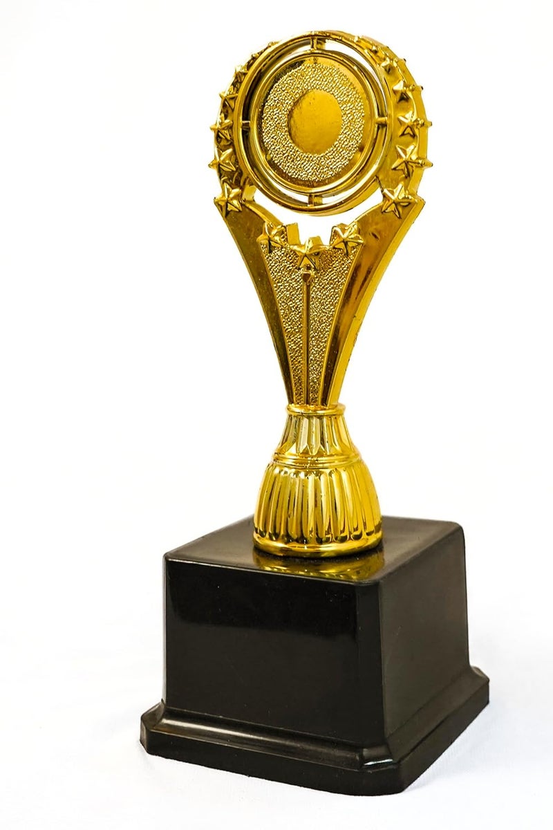 ArtRight Glamour Trophy with Fiber Finish - 27cm, Multipurpose Elegant Trophy for Event, Function & Ceremonies (Size: 27cm x 7cm x 7cm) - Image 5