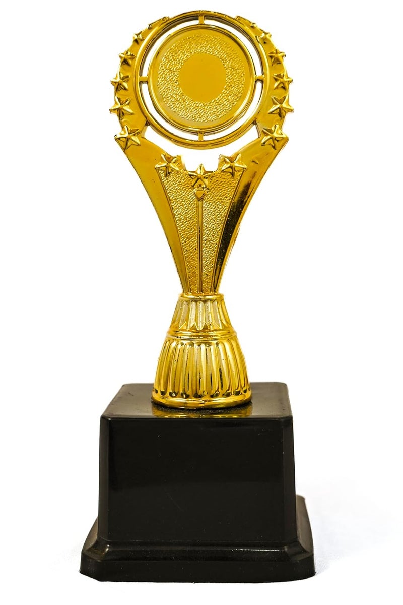 ArtRight Glamour Trophy with Fiber Finish - 27cm, Multipurpose Elegant Trophy for Event, Function & Ceremonies (Size: 27cm x 7cm x 7cm) - Image 1