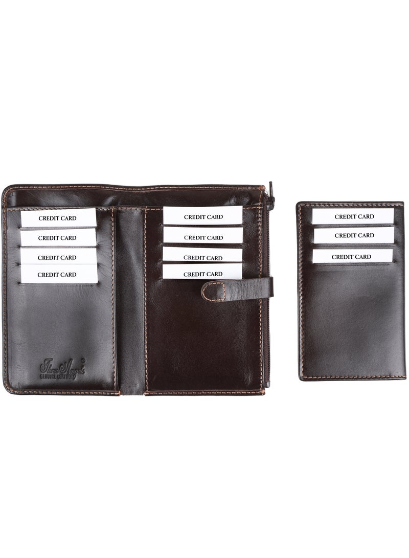 Three Angels Genuine Leather Female Wallet from Three Angels  - Image 3