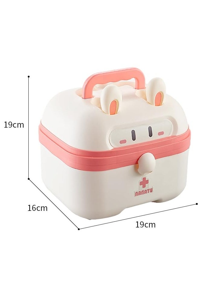 Mr. Penda 25PCS Doctor Kit for Kids Pretend Play Educational Doctor Toys, Medical Kit with Stethoscope, Doctor Playset for Dentist Doctor, Role Play Toys for 3-8 Years Old Girls and Boys Toddler Gifts (Pink)  - Image 2