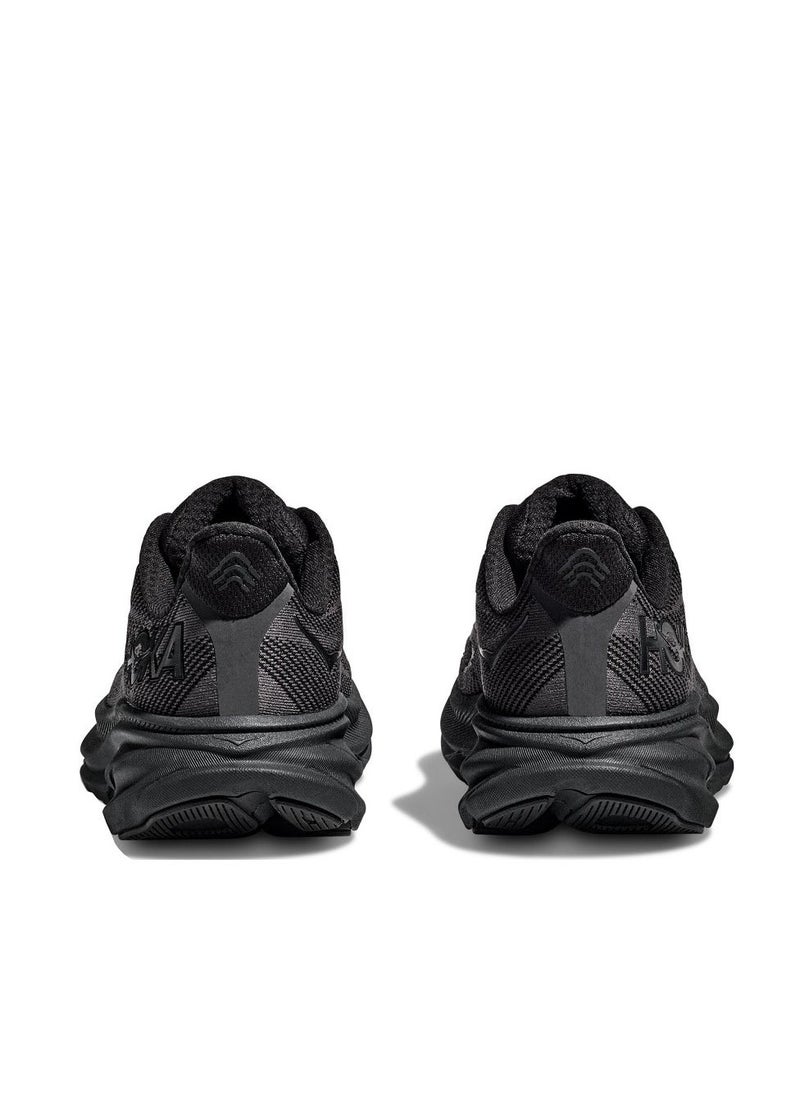 هوكا ون ون كليفتون 9 في الهواء الطلق الاحذية السوداء - Image 3