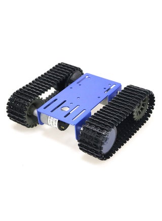 Geek DIY Tracked Robot Chassis Smart Tank Car Kit with 2Pcs Motor, Remote Control Caterpillar Moving Robotic Tank Platform with Plastic Tracks for Arduino/Raspberry Pie/Microbit/Python/Steam - pzsku/Z8A0275C295F2EBB64F9FZ/45/_/1720763488/97ac788f-4f48-49bb-be4a-2c0f0deeb78e